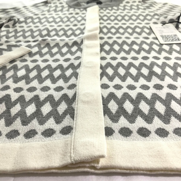 🆕Rodina Grey White Cardigan NEW size XS - Picture 5 of 8